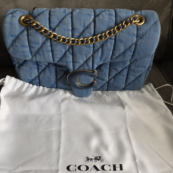 Coach Handbags - Coach Tabby 26 Denim Bag